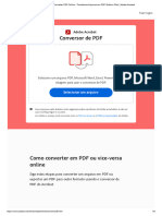 Converter PDF Online - Transforme Arquivos em PDF Grátis e Fácil - Adobe Acrobat