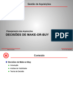 Decisões de Make-Or-Buy