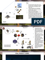 Minecraft Rubes Machine Project Sketch - M