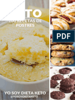 Recetario Postres Keto