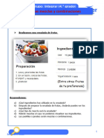 CIENCIA LÚDICA - FICHA6 - cOMBINACIONES Y MEZCLAS - VU 2023 - 4° PRIMARIA