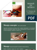 Masaje en México 1.1 Técnicas de Curanderos