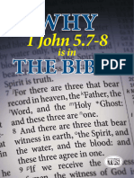 Why 1 John 5 7 8 Is in The Bible