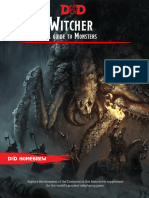 Witcher (A Guide To Monsters) - v0.6