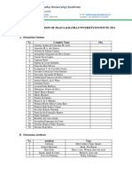 Academic Orientation Schedulu