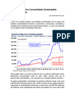 El Gasto Publico Consolidado Sustentable de La Argentina Ferreres D2021