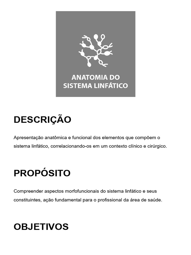 Anatomia Do Sistema Linfático Pdf Sistema Linfático Baço