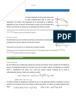 Concavidad, convexidad y métodos de optimización