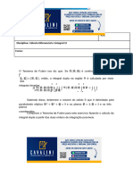 Atividade 1 - Cálculo Diferencial e Integral II - 51-2024