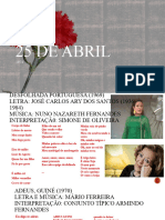 25 de Abril