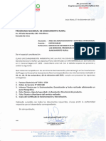 Documentos Entregables N°01 - Programa Nacional de Saneamiento Rural - 07 Diciembre