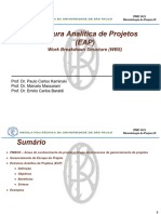 Estrutura Analítica de Projetos