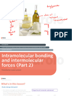 2B Intramolecular Bonding and Intermolecular Forces Part 2 - Edrolo - Study Notes Annotated