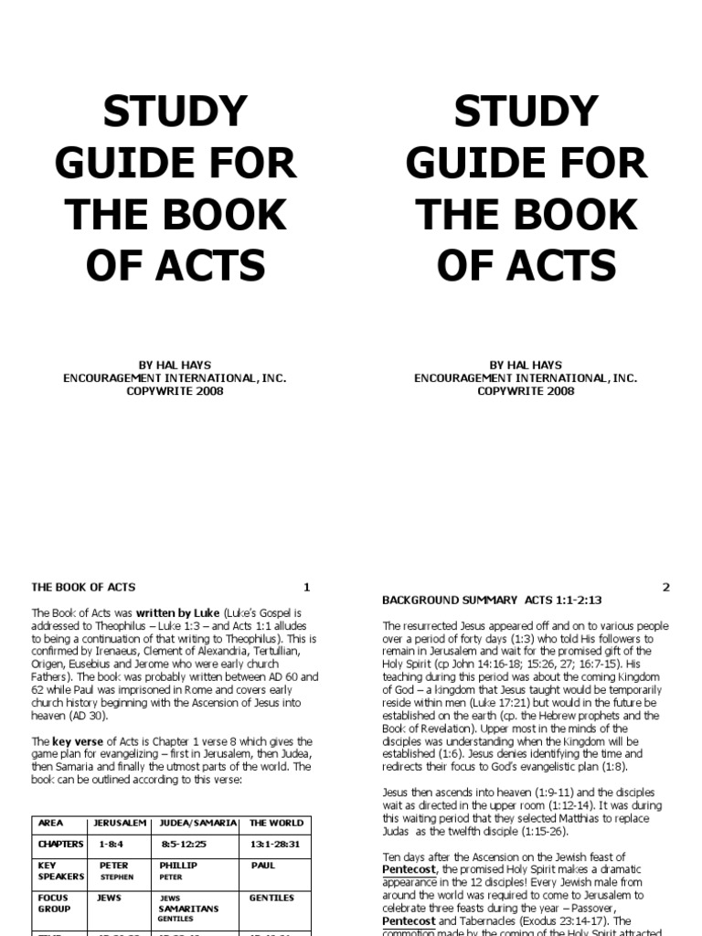 Acts | PDF