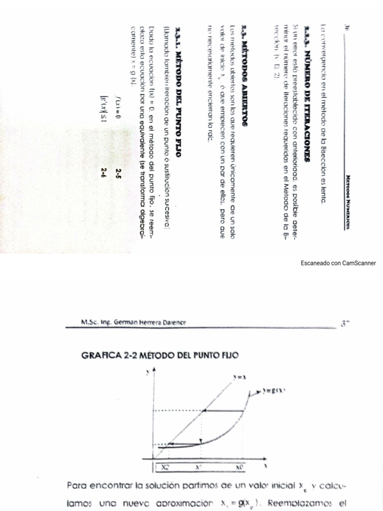 Ecuaciones No Lineales | PDF
