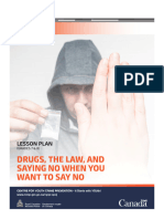 Lesson Plan - Say No To Drugs (Grade 7-8)