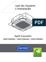 Manual Do Usuario Cassete Carrier 4vias Inverter Wifi R 32