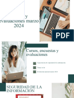 Cursos y Evaluaciones Marzo 2024 2