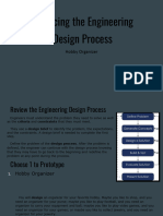 Practicing The Engineering Design Process: Hobby Organizer