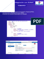 Taller: I NT Egr Aci Ón Con Sunat: Temari O