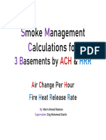 Smoke Management 3 Basements + Heat Release