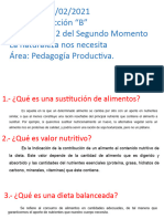 Sustitucion de Alimentos 04-02-2021