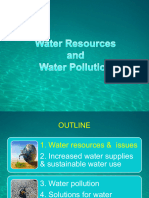 Lecture 6 - Water & Pollution