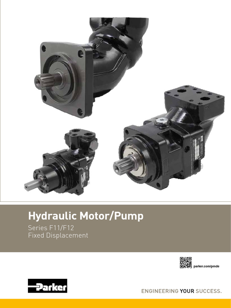 Hydraulic Motors & Pumps, Fixed Displacement, Series F11 F12 US
