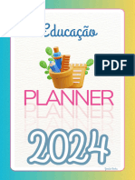 Planner Educacao 2024