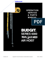 Budgit 6000 Manual