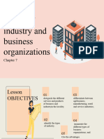 CHAPTER-7-Types of Industry & Business Organizations