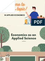 CHAPTER-2-Economics As A Applied Science - Econometrics