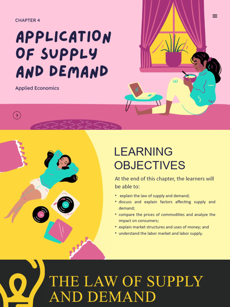 Chapter 4 Supply And Demand Pdf Oligopoly Supply Economics