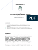 Trabajo Práctico N°3 Derecho Público Provincial y Municipal