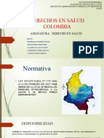 DERECHOS Y DEBERES DE SALUD EN COLOMBIA - Grupo 2