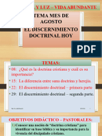 DISDOC - Tema III - Doctrinas Esenciales y No