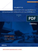 Clase #12. Vigilancia Epidemiológica. Investig. Operativa 2023 - 1