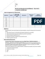 12.6.2 Packet Tracer Troubleshooting Challenge Use Documentation to Solve Issues Es XL