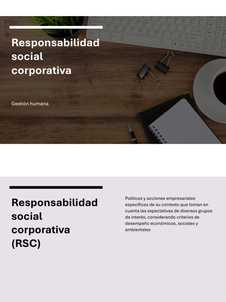 Estrategias de Responsabilidad Social Empresarial | PDF | Gestión de ...