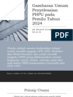 (Hilman) Gambaran Umum Pelaksanaan Penyelesaian PHPU