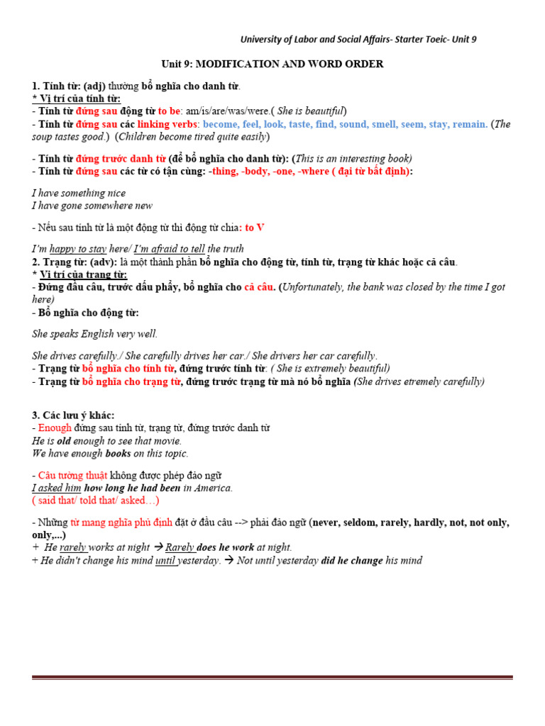 unit-9-modification-and-word-order1-pdf