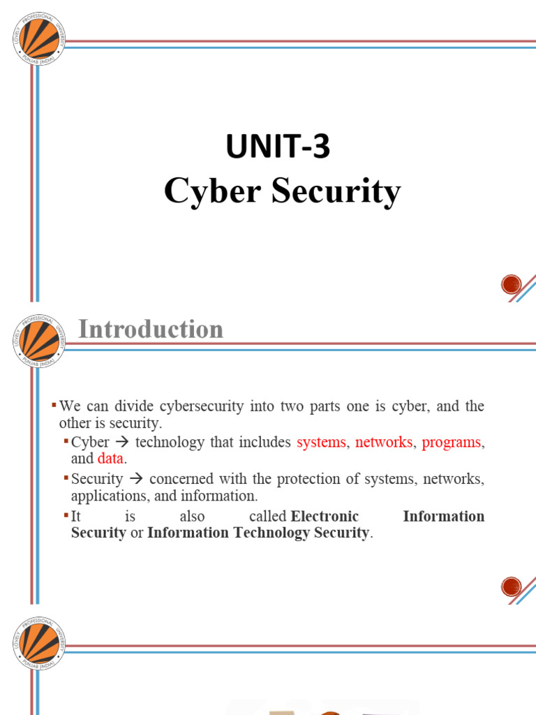 Unit 3 Cyber Security | Download Free PDF | Malware | Computer Virus