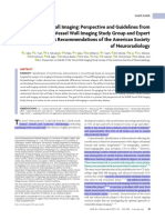 Carotid Artery Wall Imaging