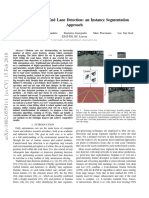 Towards EndtoEnd Lane Detection an Instance Segmentation