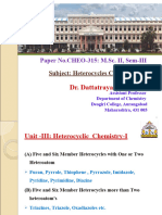 Heterocyclic Chemistry