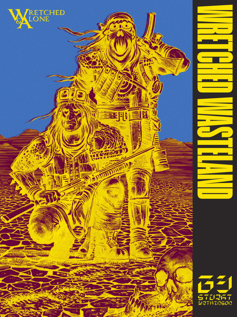 Wretched Wasteland 2.1 (Spreads) PDF Playing Cards Apocalyptic