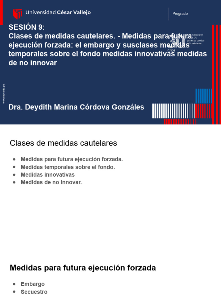 9 sesion proc civ ii pdf mandato propiedad