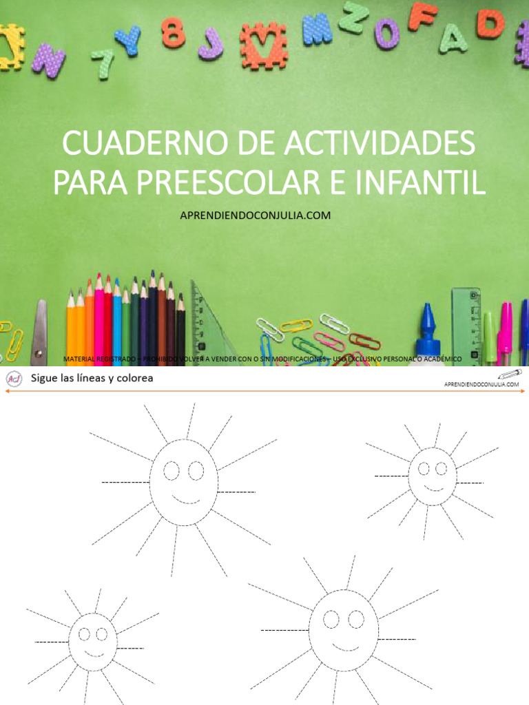 Actividades Divertidas para Preescolar | PDF | Hogar, jardinería y ...