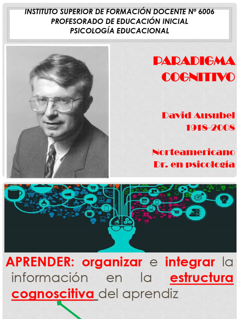 8 AUSUBEL PDF Aprendizaje Ciencias del comportamiento