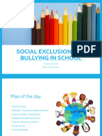 Social Exclusion and Bullying in School